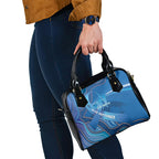 Australia Blue September Running Shoulder Handbag Blue Ribbon I'm Running For My Dad