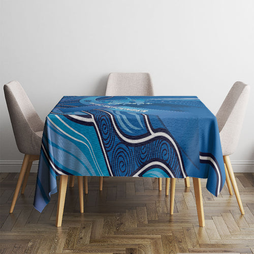 Australia Blue September Running Tablecloth Blue Ribbon I'm Running For My Dad