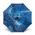 Australia Blue September Running Umbrella Blue Ribbon I'm Running For My Dad