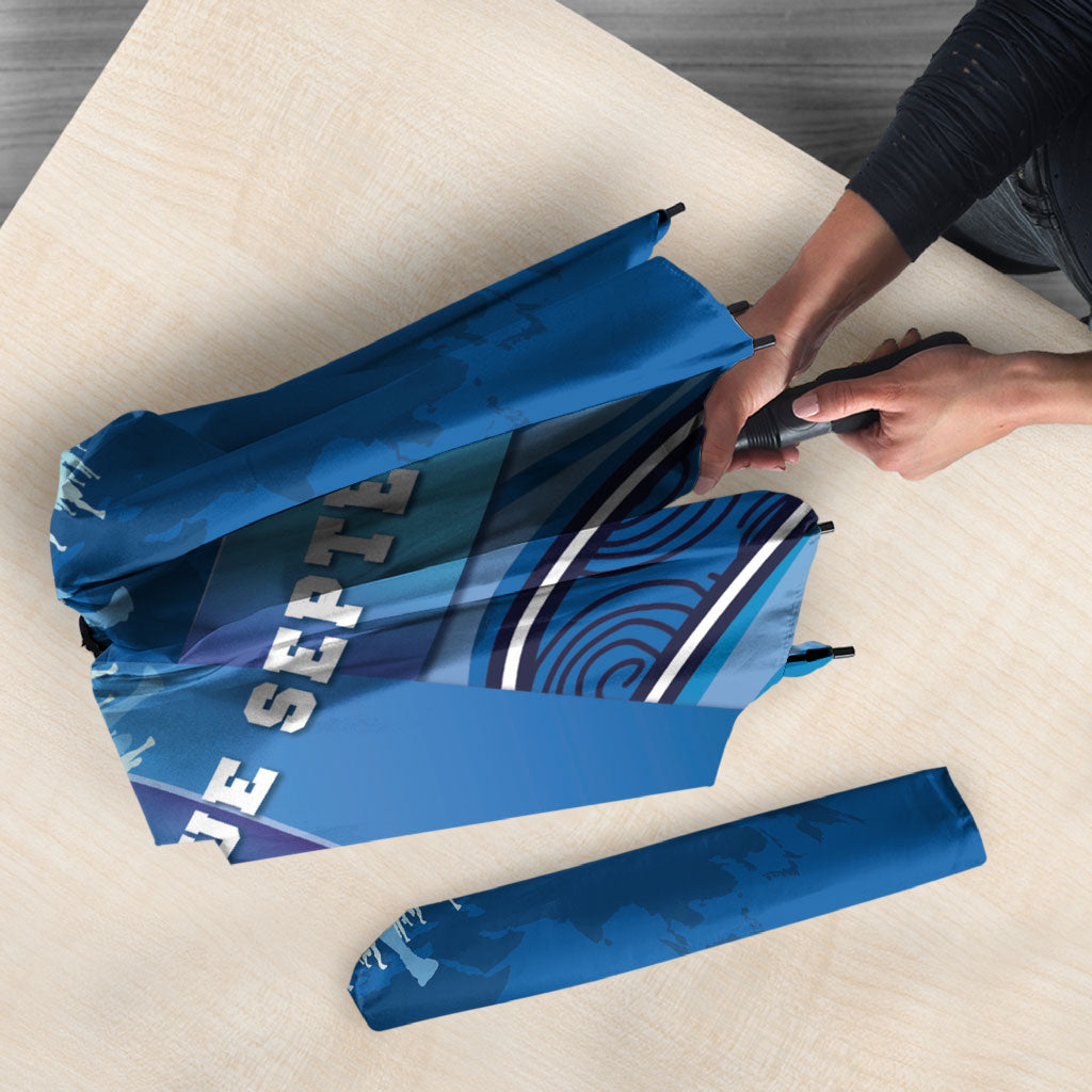 Australia Blue September Running Umbrella Blue Ribbon I'm Running For My Dad