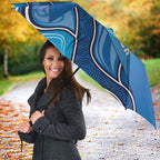 Australia Blue September Running Umbrella Blue Ribbon I'm Running For My Dad