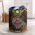 50 Years Of Deadly NAIDOC Week 2026 Laundry Basket Aussie Kangaroo Aboriginal Art