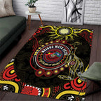 50 Years Of Deadly NAIDOC Week 2026 Area Rug Aussie Kangaroo Aboriginal Art