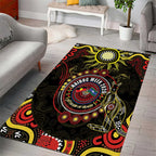 50 Years Of Deadly NAIDOC Week 2026 Area Rug Aussie Kangaroo Aboriginal Art
