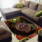 50 Years Of Deadly NAIDOC Week 2026 Area Rug Aussie Kangaroo Aboriginal Art
