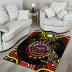 50 Years Of Deadly NAIDOC Week 2026 Area Rug Aussie Kangaroo Aboriginal Art