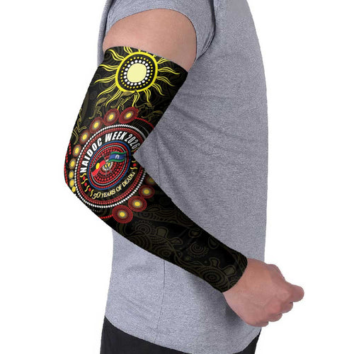 50 Years Of Deadly NAIDOC Week 2026 Arm Sleeves Aussie Kangaroo Aboriginal Art