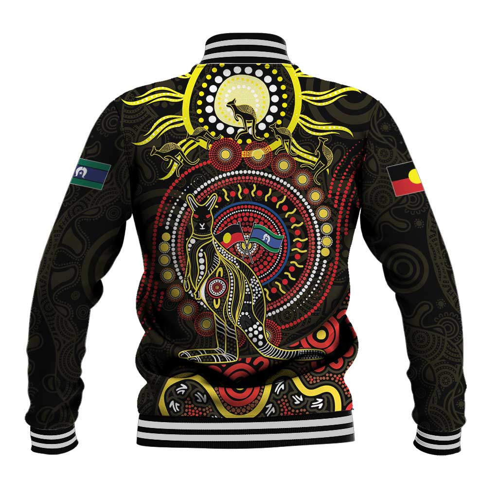 50 Years Of Deadly NAIDOC Week 2026 Baseball Jacket Aussie Kangaroo Aboriginal Art