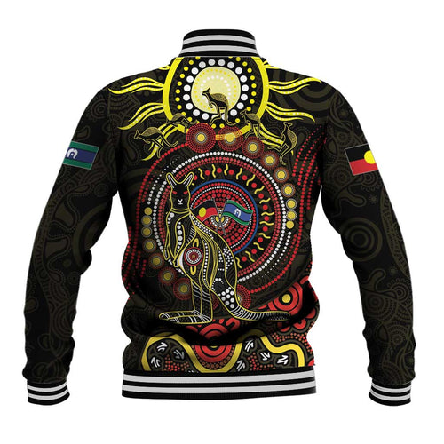 50 Years Of Deadly NAIDOC Week 2026 Baseball Jacket Aussie Kangaroo Aboriginal Art