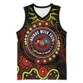 50 Years Of Deadly NAIDOC Week 2026 Basketball Jersey Aussie Kangaroo Aboriginal Art