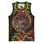 50 Years Of Deadly NAIDOC Week 2026 Basketball Jersey Aussie Kangaroo Aboriginal Art