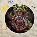 50 Years Of Deadly NAIDOC Week 2026 Beach Blanket Aussie Kangaroo Aboriginal Art