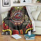 50 Years Of Deadly NAIDOC Week 2026 Blanket Aussie Kangaroo Aboriginal Art