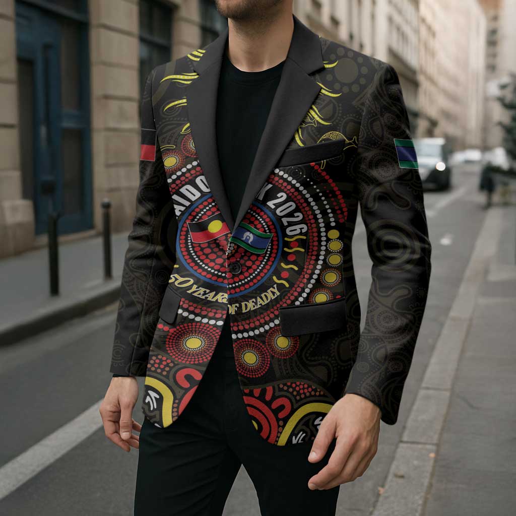 50 Years Of Deadly NAIDOC Week 2026 Blazer Aussie Kangaroo Aboriginal Art