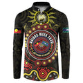 50 Years Of Deadly NAIDOC Week 2026 Button Sweatshirt Aussie Kangaroo Aboriginal Art