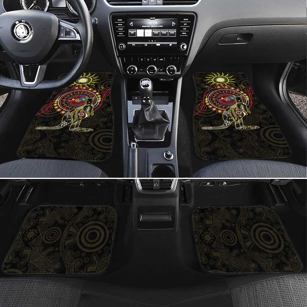 50 Years Of Deadly NAIDOC Week 2026 Car Mats Aussie Kangaroo Aboriginal Art
