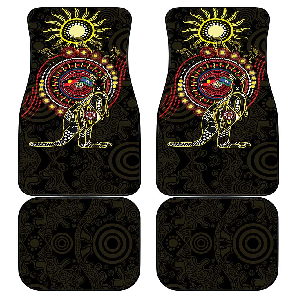 50 Years Of Deadly NAIDOC Week 2026 Car Mats Aussie Kangaroo Aboriginal Art
