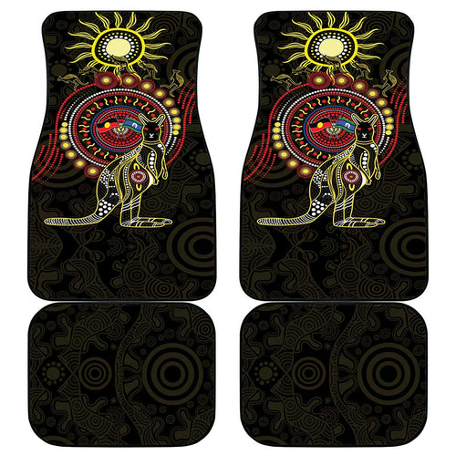 50 Years Of Deadly NAIDOC Week 2026 Car Mats Aussie Kangaroo Aboriginal Art