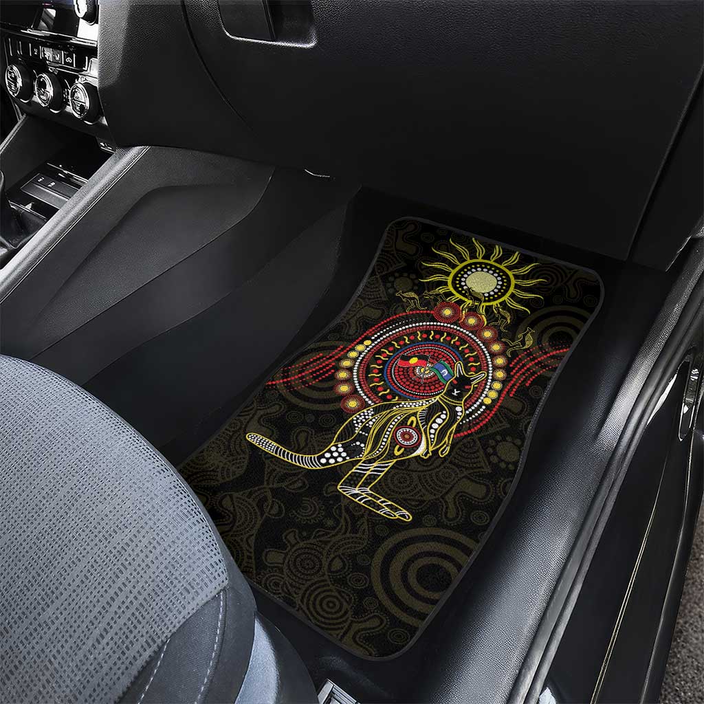 50 Years Of Deadly NAIDOC Week 2026 Car Mats Aussie Kangaroo Aboriginal Art