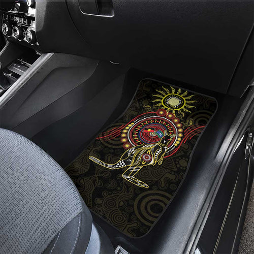 50 Years Of Deadly NAIDOC Week 2026 Car Mats Aussie Kangaroo Aboriginal Art