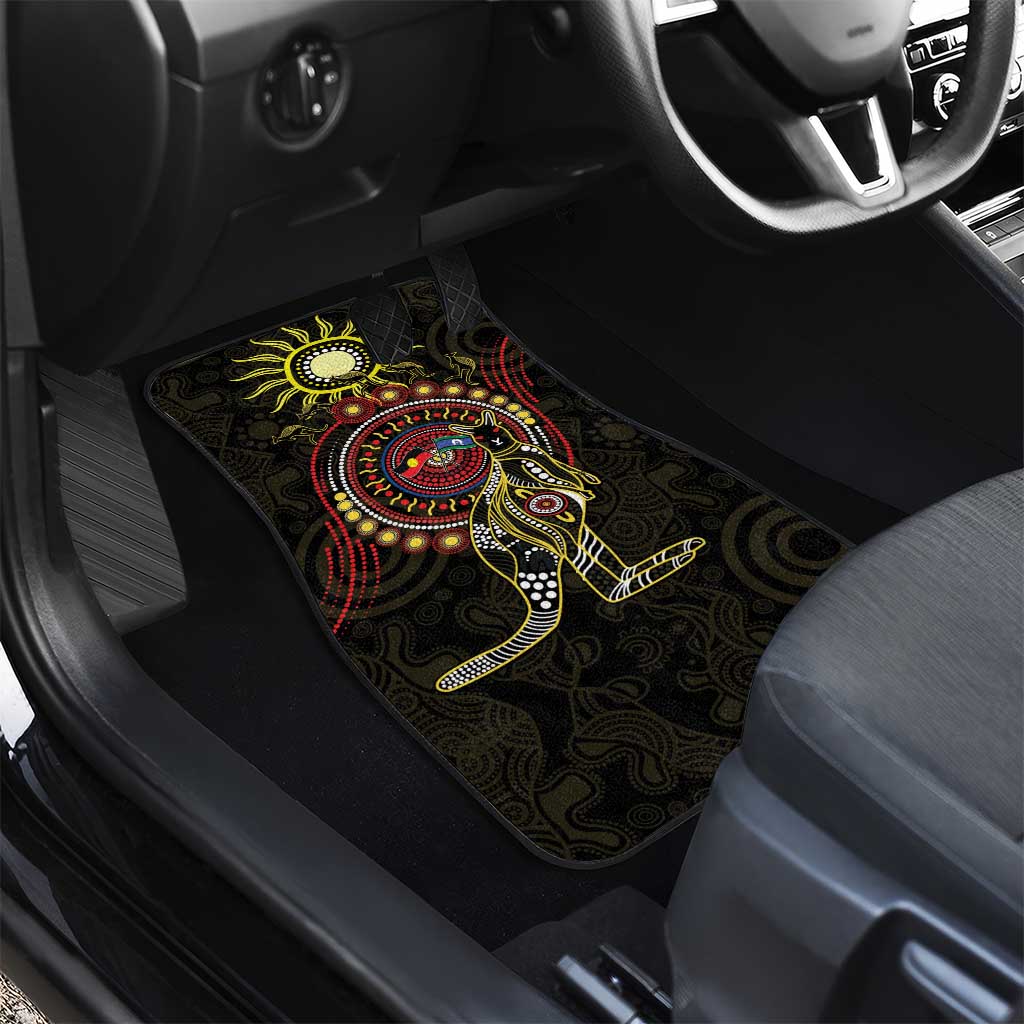 50 Years Of Deadly NAIDOC Week 2026 Car Mats Aussie Kangaroo Aboriginal Art