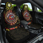 50 Years Of Deadly NAIDOC Week 2026 Car Seat Cover Aussie Kangaroo Aboriginal Art