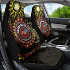 50 Years Of Deadly NAIDOC Week 2026 Car Seat Cover Aussie Kangaroo Aboriginal Art