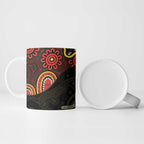 50 Years Of Deadly NAIDOC Week 2026 Ceramic Mug Aussie Kangaroo Aboriginal Art