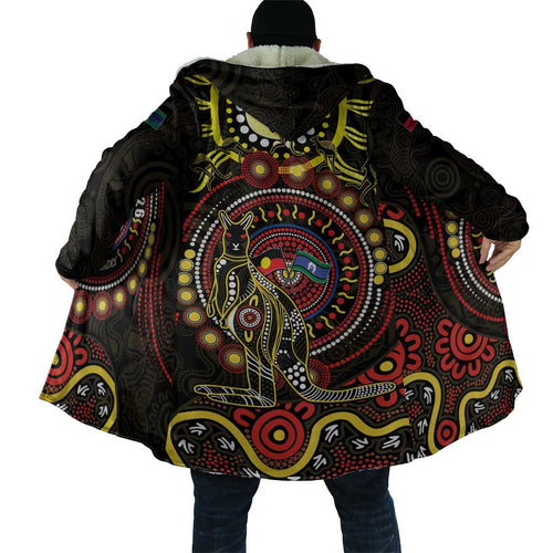50 Years Of Deadly NAIDOC Week 2026 Cloak Aussie Kangaroo Aboriginal Art