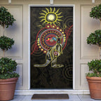 50 Years Of Deadly NAIDOC Week 2026 Door Cover Aussie Kangaroo Aboriginal Art