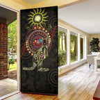 50 Years Of Deadly NAIDOC Week 2026 Door Cover Aussie Kangaroo Aboriginal Art