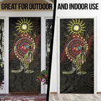 50 Years Of Deadly NAIDOC Week 2026 Door Cover Aussie Kangaroo Aboriginal Art