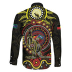 50 Years Of Deadly NAIDOC Week 2026 Family Matching Mermaid Dress and Hawaiian Shirt Aussie Kangaroo Aboriginal Art