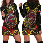 50 Years Of Deadly NAIDOC Week 2026 Hoodie Dress Aussie Kangaroo Aboriginal Art