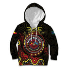 50 Years Of Deadly NAIDOC Week 2026 Kid Hoodie Aussie Kangaroo Aboriginal Art