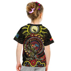 50 Years Of Deadly NAIDOC Week 2026 Kid T Shirt Aussie Kangaroo Aboriginal Art