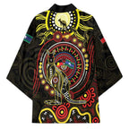 50 Years Of Deadly NAIDOC Week 2026 Kimono Aussie Kangaroo Aboriginal Art