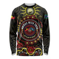 50 Years Of Deadly NAIDOC Week 2026 Long Sleeve Shirt Aussie Kangaroo Aboriginal Art