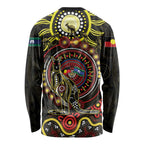 50 Years Of Deadly NAIDOC Week 2026 Long Sleeve Shirt Aussie Kangaroo Aboriginal Art
