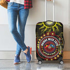 50 Years Of Deadly NAIDOC Week 2026 Luggage Cover Aussie Kangaroo Aboriginal Art