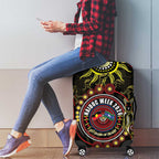 50 Years Of Deadly NAIDOC Week 2026 Luggage Cover Aussie Kangaroo Aboriginal Art