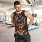 50 Years Of Deadly NAIDOC Week 2026 Men Tank Top Aussie Kangaroo Aboriginal Art