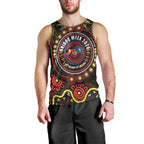 50 Years Of Deadly NAIDOC Week 2026 Men Tank Top Aussie Kangaroo Aboriginal Art