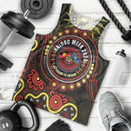 50 Years Of Deadly NAIDOC Week 2026 Men Tank Top Aussie Kangaroo Aboriginal Art