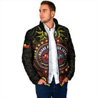 50 Years Of Deadly NAIDOC Week 2026 Padded Jacket Aussie Kangaroo Aboriginal Art