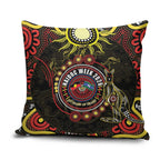 50 Years Of Deadly NAIDOC Week 2026 Pillow Cover Aussie Kangaroo Aboriginal Art