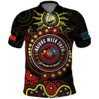 50 Years Of Deadly NAIDOC Week 2026 Polo Shirt Aussie Kangaroo Aboriginal Art