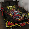 50 Years Of Deadly NAIDOC Week 2026 Quilt Bed Set Aussie Kangaroo Aboriginal Art