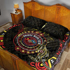 50 Years Of Deadly NAIDOC Week 2026 Quilt Bed Set Aussie Kangaroo Aboriginal Art