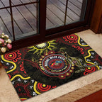50 Years Of Deadly NAIDOC Week 2026 Rubber Doormat Aussie Kangaroo Aboriginal Art